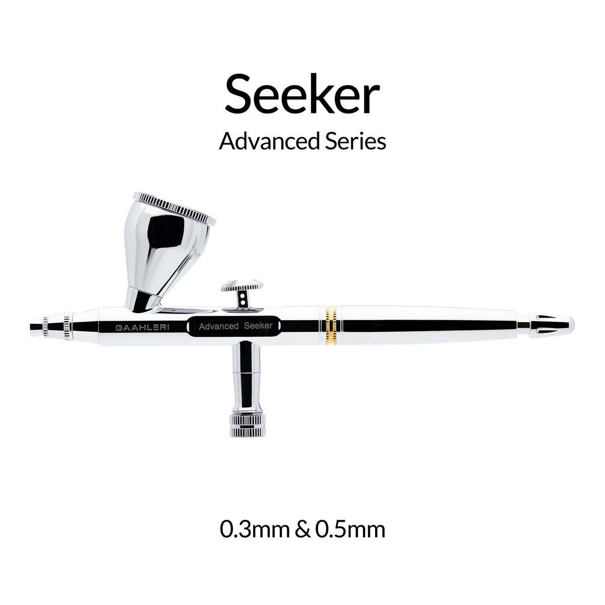Advanced Series Seeker 0.3 & 0.5mm Airbrush