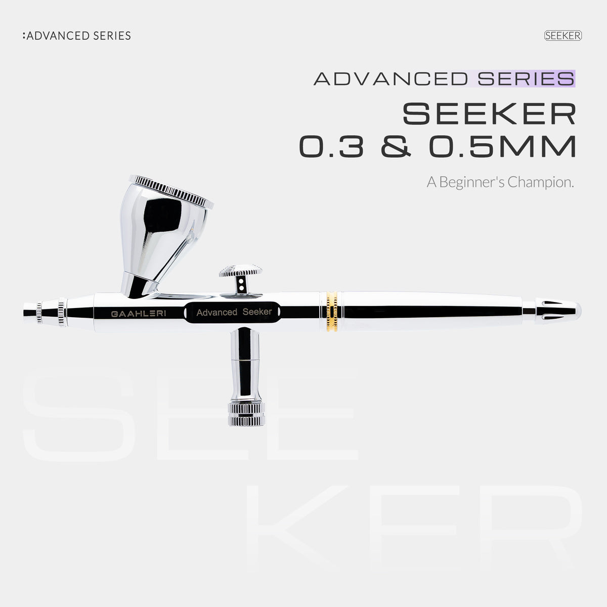 Advanced Series Seeker 0.3 & 0.5mm Airbrush