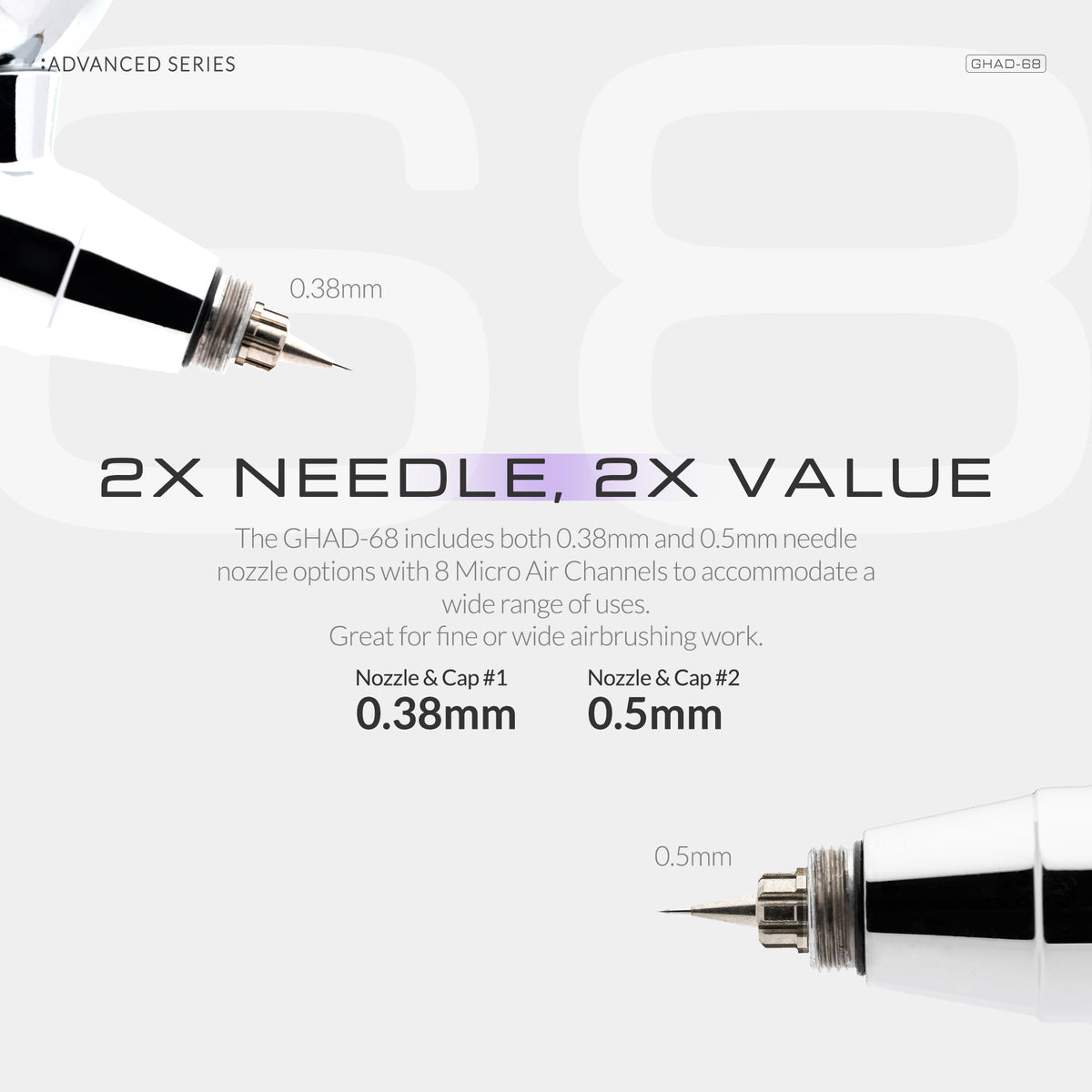 Advanced Series GHAD-68 Airbrush