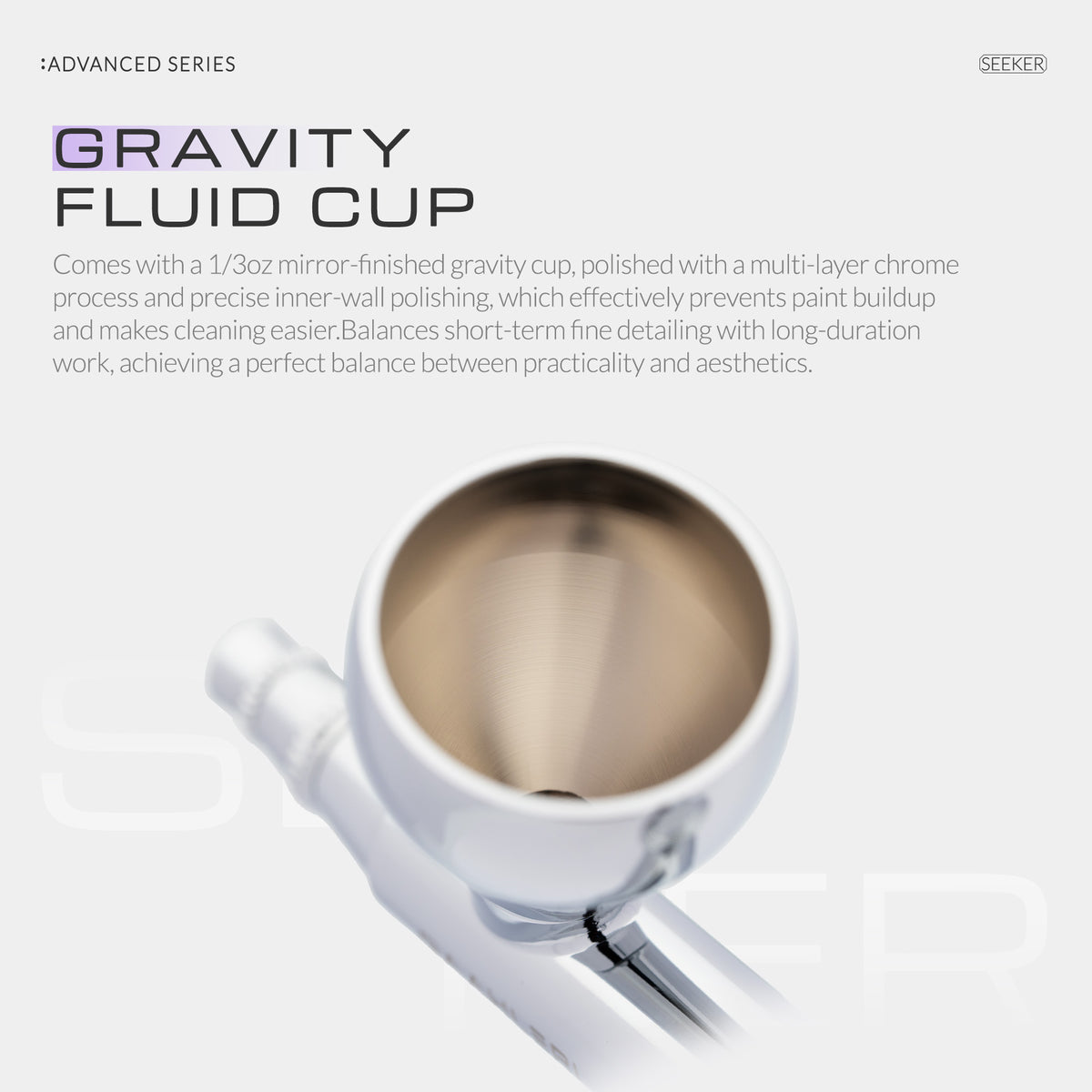 Advanced Series Seeker 0.3 & 0.5mm Airbrush