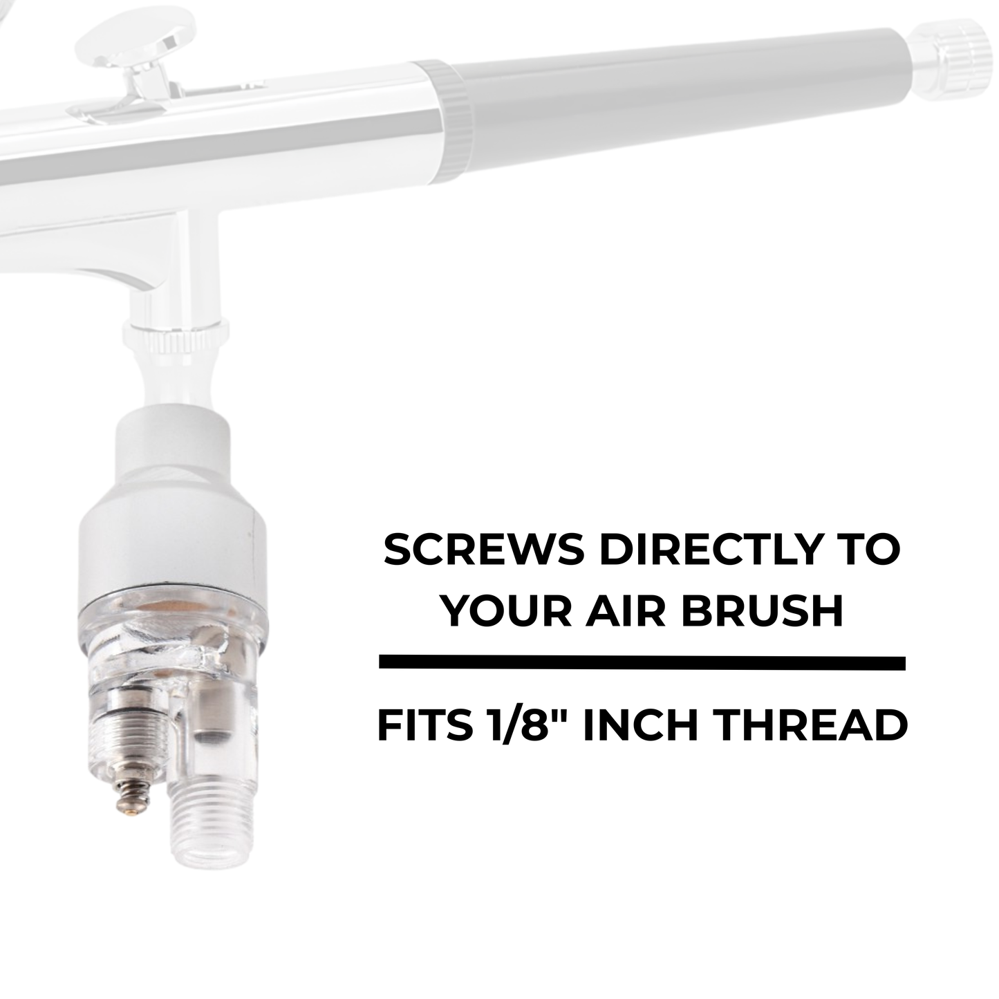 Mini Airbrush Moisture Filter – 1/8" BSP Water Trap | BD-12