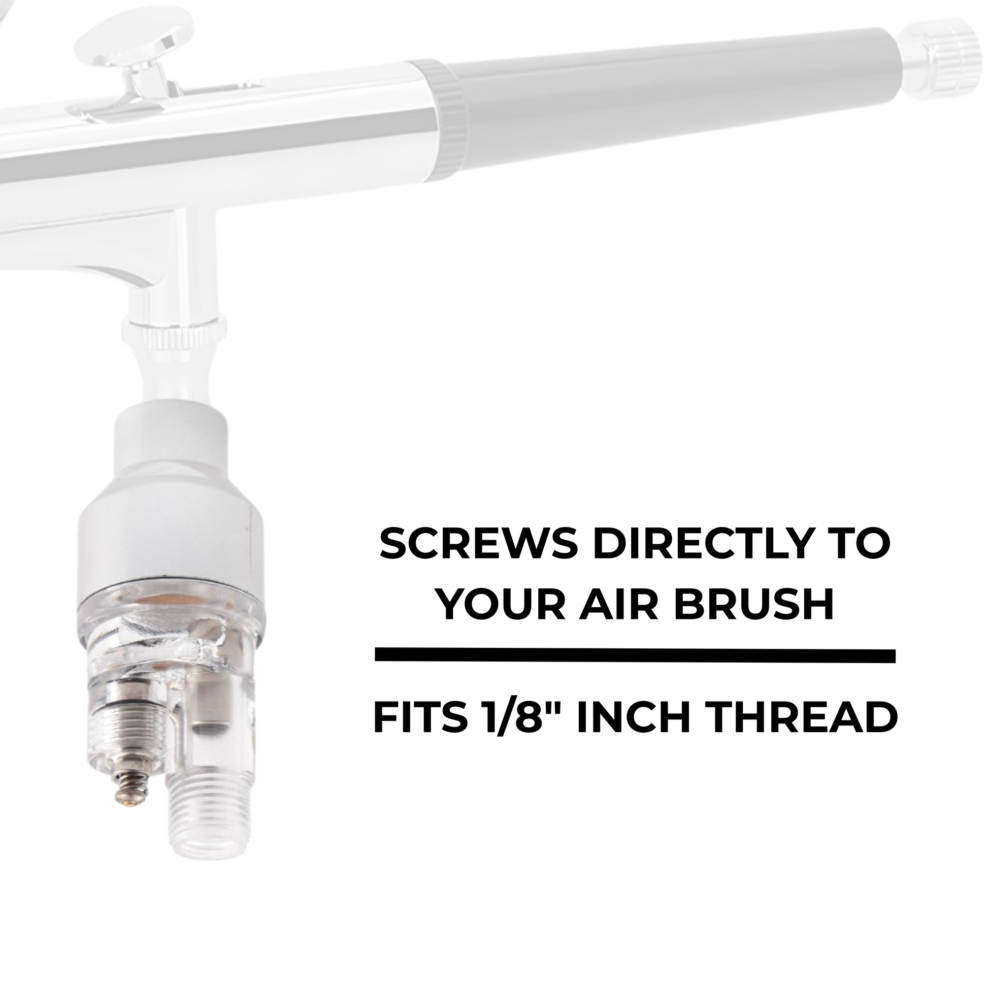 Mini Airbrush Moisture Filter – 1/8" BSP Water Trap | BD-12