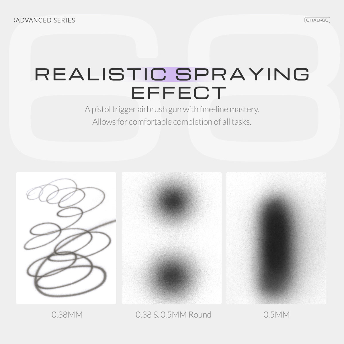Advanced Series GHAD-68 Airbrush