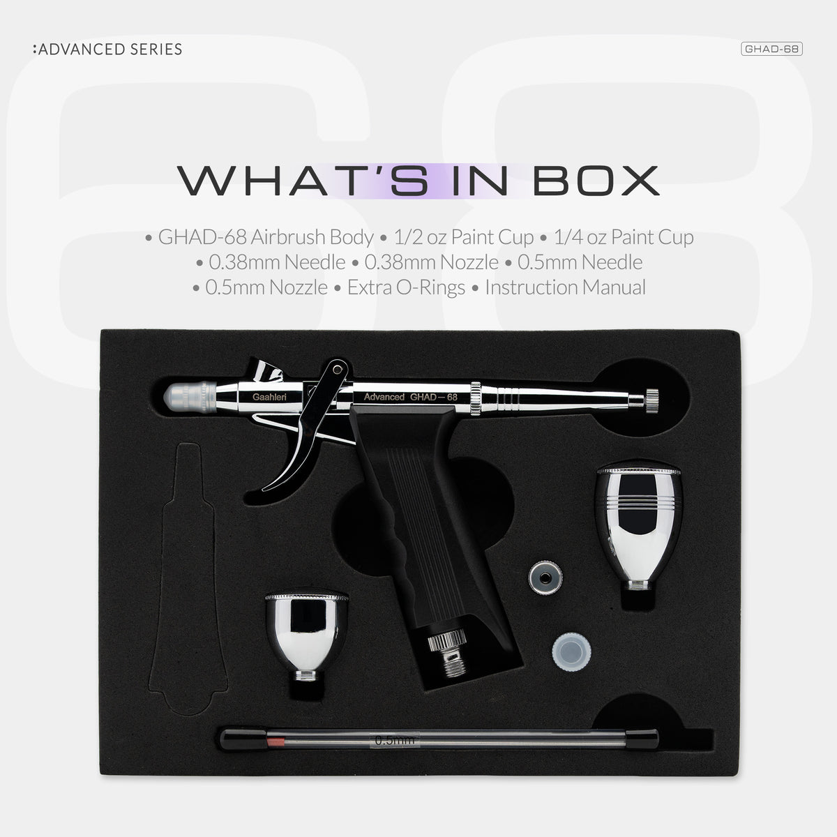 Advanced Series GHAD-68 Airbrush
