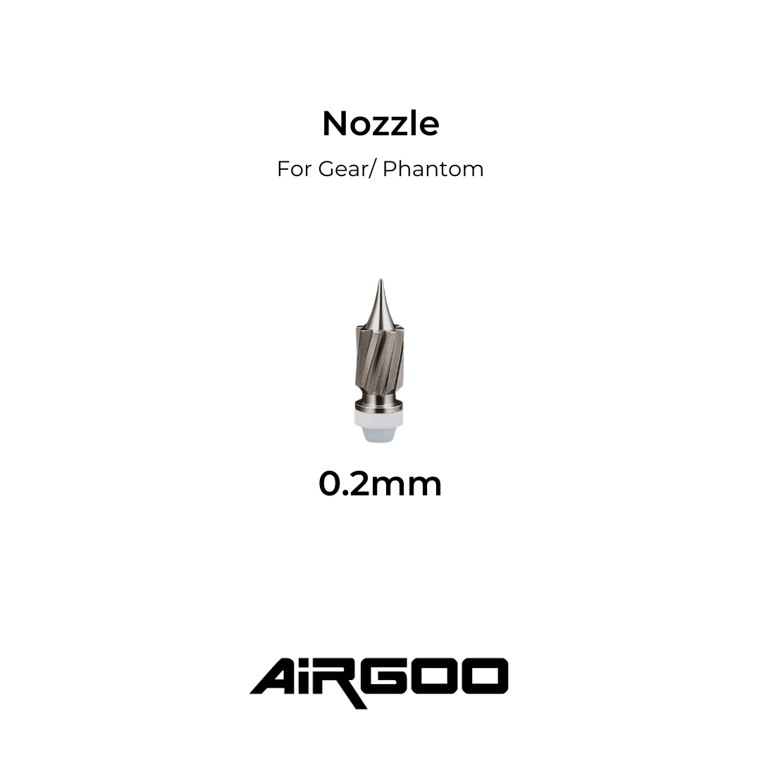 Airgoo Airbrush 0.2mm Nozzle for Gear A1/ Phantom D1