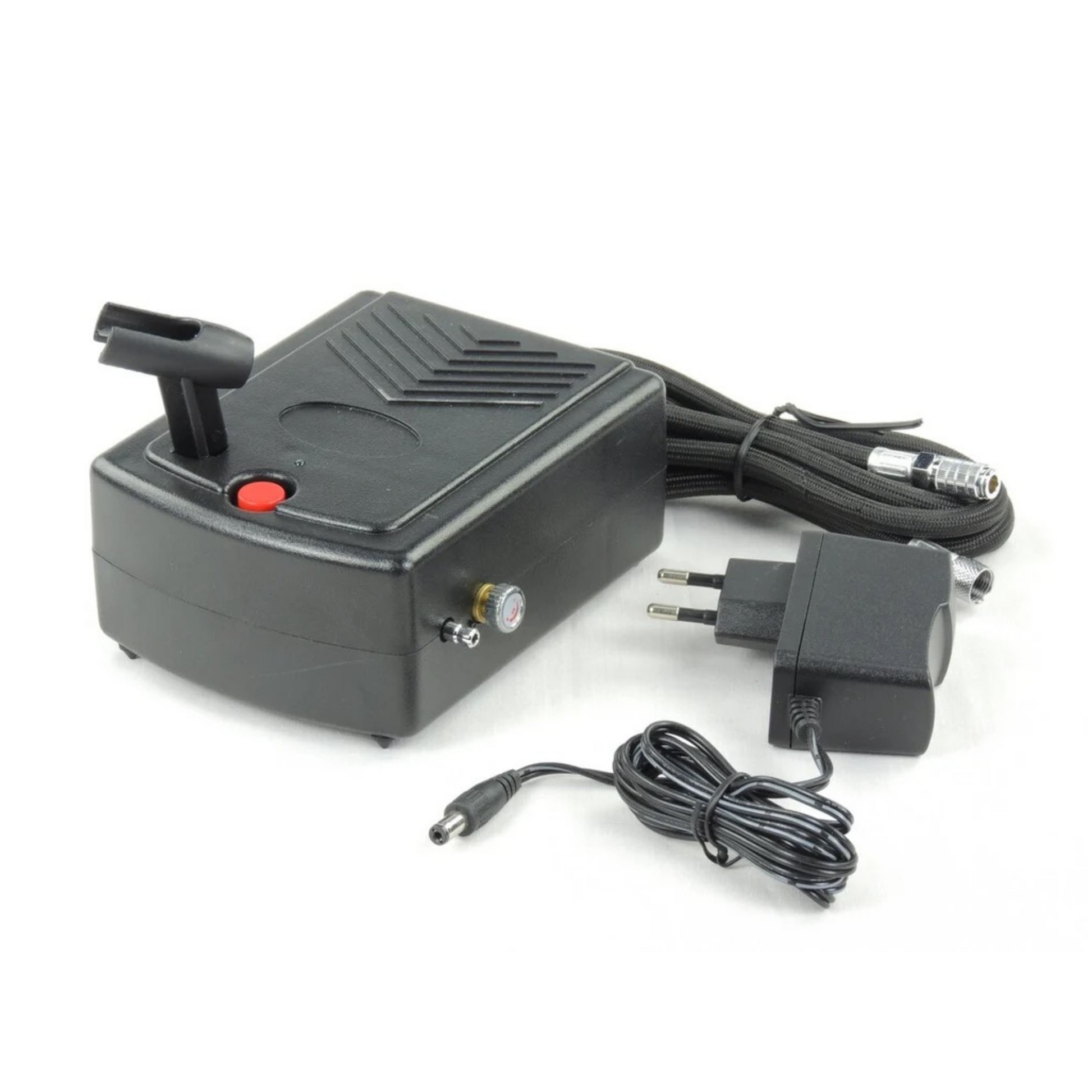 Fengda Nail-Art Airbrush Kit – BD-831 with Compressor & BD-135 0.2mm Double-Action Airbrush Pistol