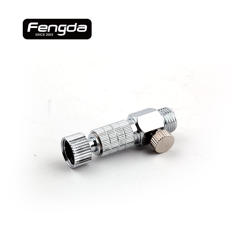 Airbrush Quick Coupler with Airflow Regulator Knob – 1/8" BSP | BD-120