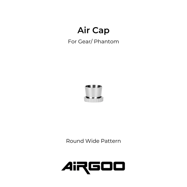 غطاء هواء دائري عريض للرش من Airgoo لجهاز Gear A1/ Phantom D1